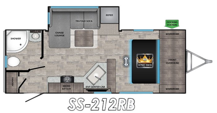 View 2021 CrossRoads Sunset Trail Super Lite SS-212RB complete specs and manufacturer brochures