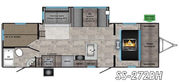 View 2021 CrossRoads Sunset Trail Super Lite SS-272BH complete specs and manufacturer brochures