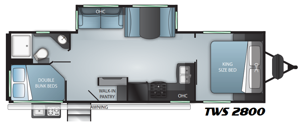 View 2021 Cruiser RV Twilight Signature TWS-2800 complete specs and manufacturer brochures