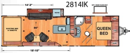 View 2021 Eclipse Iconic 2814IK complete specs and manufacturer brochures