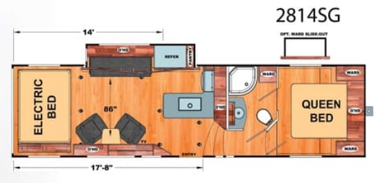 View 2021 Eclipse Iconic 2814SG complete specs and manufacturer brochures
