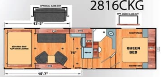 View 2021 Eclipse Iconic 2816CKG complete specs and manufacturer brochures