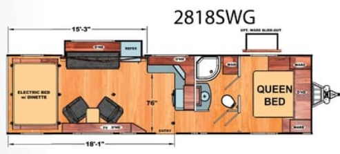 View 2021 Eclipse Iconic 2818SWG complete specs and manufacturer brochures