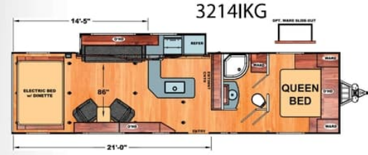 View 2021 Eclipse Iconic 3214IKG complete specs and manufacturer brochures