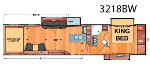 View 2021 Eclipse Iconic 3218BW complete specs and manufacturer brochures