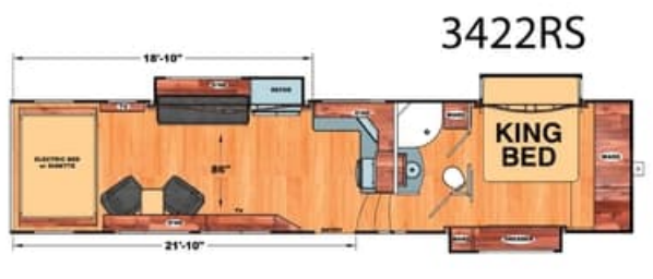 View 2021 Eclipse Iconic 3422RS complete specs and manufacturer brochures