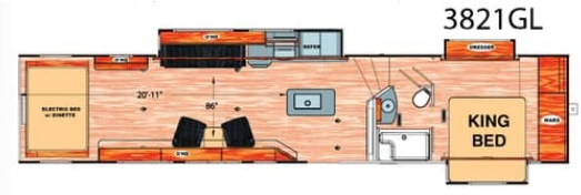 View 2021 Eclipse Iconic 3821GL complete specs and manufacturer brochures