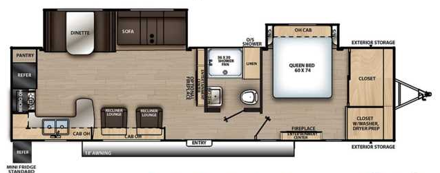 View 2021 Forest River Aurora 31KDS complete specs and manufacturer brochures