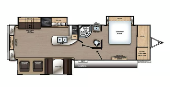 View 2021 Forest River Aurora 33RLTS complete specs and manufacturer brochures