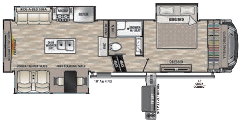 View 2021 Forest River Cedar Creek 291RW complete specs and manufacturer brochures