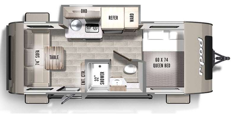 View 2021 Forest River R-Pod RP-189 complete specs and manufacturer brochures
