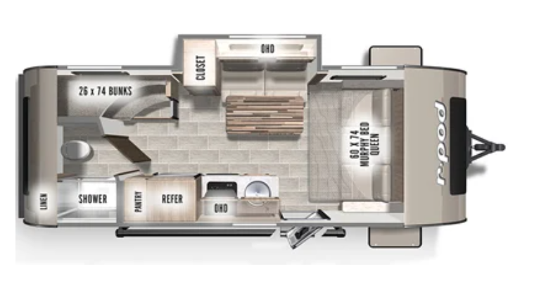 View 2021 Forest River R-Pod RP-193 complete specs and manufacturer brochures