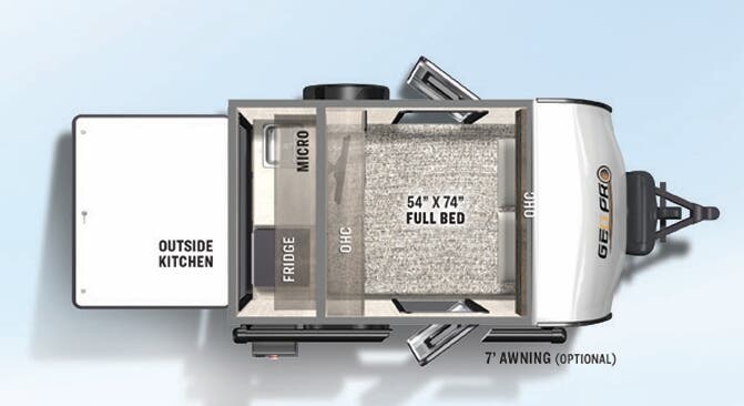 View 2021 Forest River Rockwood Geo Pro 12RK complete specs and manufacturer brochures