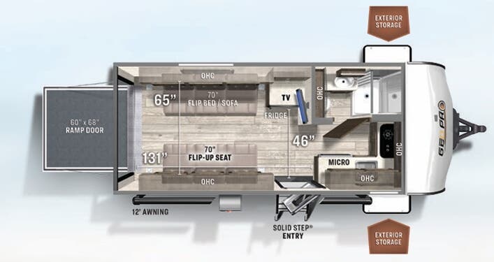 View 2021 Forest River Rockwood Geo Pro 19TH complete specs and manufacturer brochures