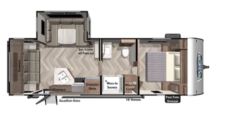 View 2021 Forest River Salem Cruise Lite 24RLXL complete specs and manufacturer brochures