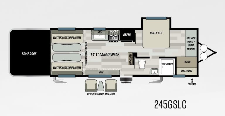 View 2021 Forest River Sandstorm SLC 245GSLC complete specs and manufacturer brochures