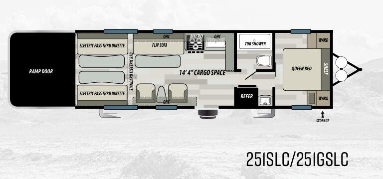 View 2021 Forest River Sandstorm SLC 251SLC complete specs and manufacturer brochures
