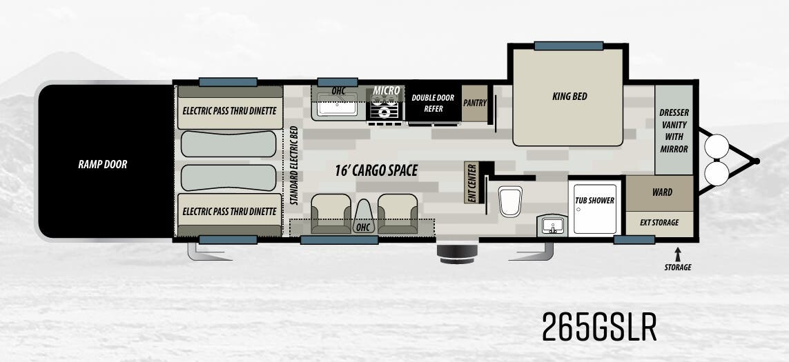 View 2021 Forest River Sandstorm SLR 265GSLR complete specs and manufacturer brochures