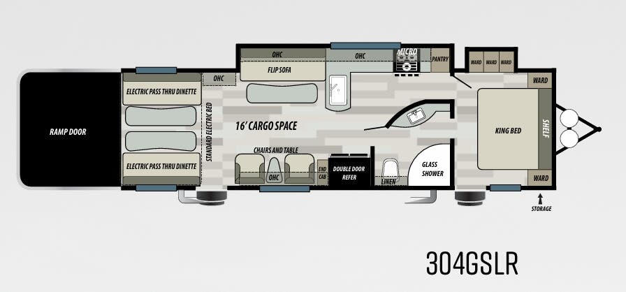 View 2021 Forest River Sandstorm SLR 304GSLR complete specs and manufacturer brochures