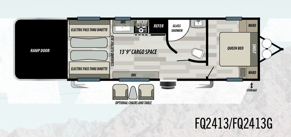 View 2021 Forest River Stealth FQ2413 complete specs and manufacturer brochures