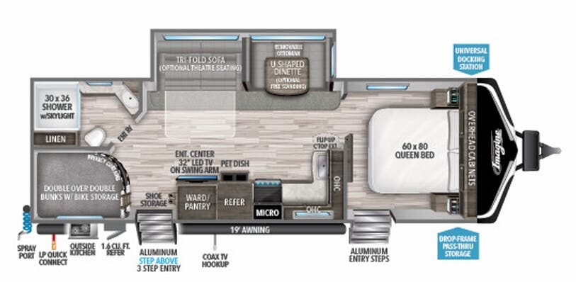 View 2021 Grand Design Imagine 280OBH complete specs and manufacturer brochures