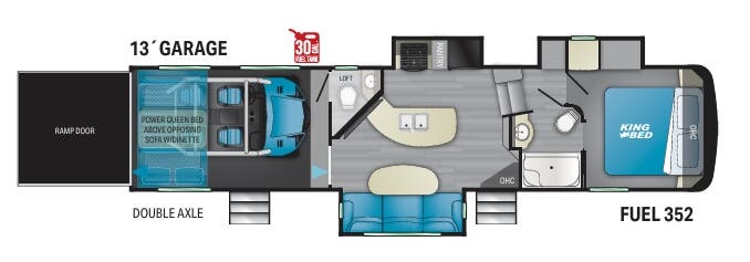 View 2021 Heartland Fuel 352 complete specs and manufacturer brochures