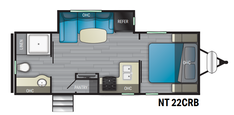 View 2021 Heartland North Trail 22CRB complete specs and manufacturer brochures