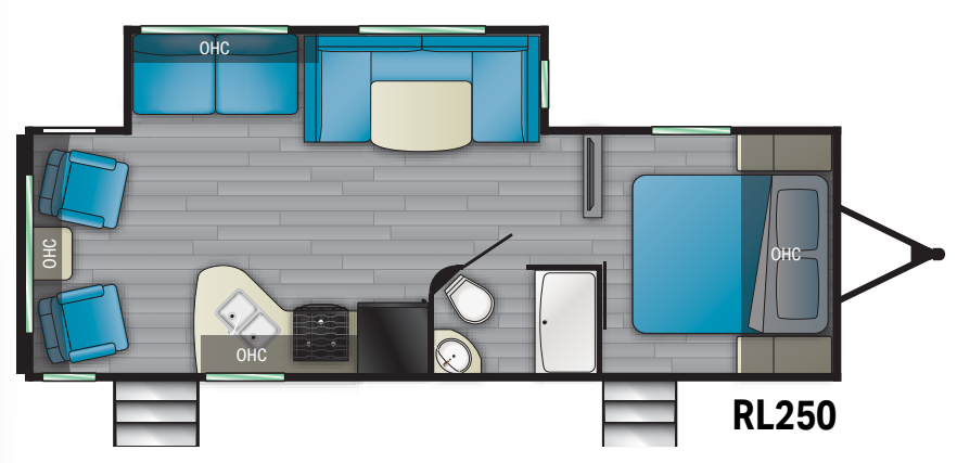 View 2021 Heartland Pioneer RL250 complete specs and manufacturer brochures