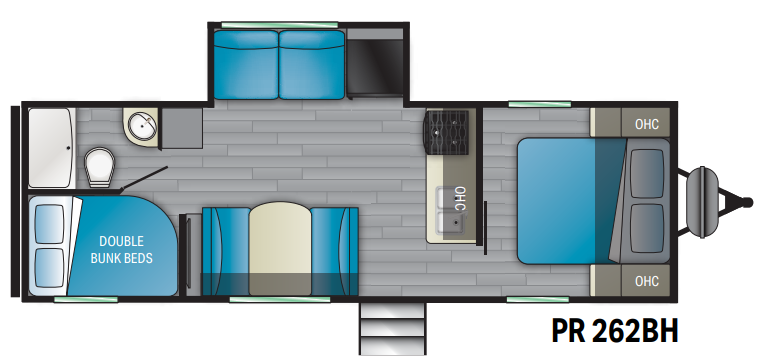 View 2021 Heartland Prowler PR 262BH complete specs and manufacturer brochures
