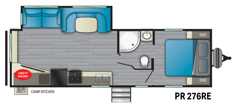 View 2021 Heartland Prowler PR 276RE complete specs and manufacturer brochures