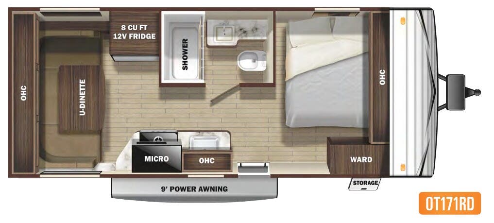 View 2021 Highland Ridge Open Range Conventional OT171RD complete specs and manufacturer brochures