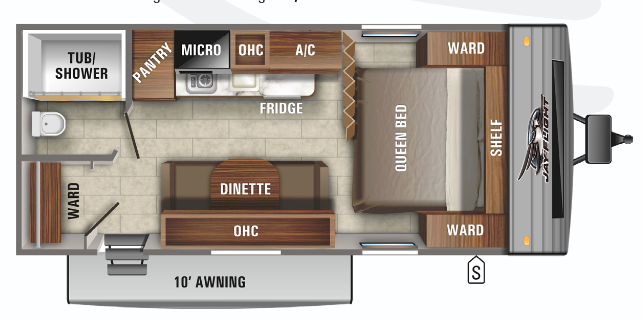 View 2021 Jayco Jay Flight SLX 7 195RB complete specs and manufacturer brochures