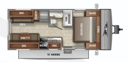 View 2021 Jayco Jay Flight SLX 8 212QB complete specs and manufacturer brochures