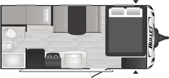 View 2021 Keystone Bullet Crossfire 1700BH complete specs and manufacturer brochures