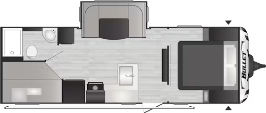 View 2021 Keystone Bullet Crossfire 2430BH complete specs and manufacturer brochures