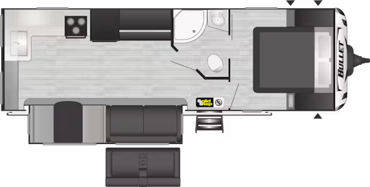 View 2021 Keystone Bullet Premium 258RKS complete specs and manufacturer brochures