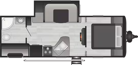 View 2021 Keystone Hideout Cottage 23RBWE complete specs and manufacturer brochures
