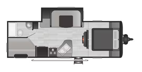 View 2021 Keystone Hideout Cottage 242BH complete specs and manufacturer brochures