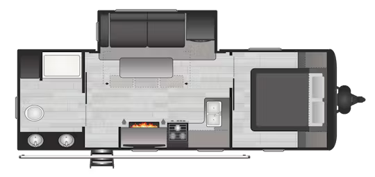 View 2021 Keystone Hideout Cottage 243RB complete specs and manufacturer brochures