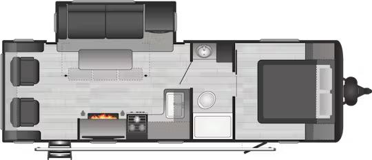 View 2021 Keystone Hideout Cottage 25RLWE complete specs and manufacturer brochures