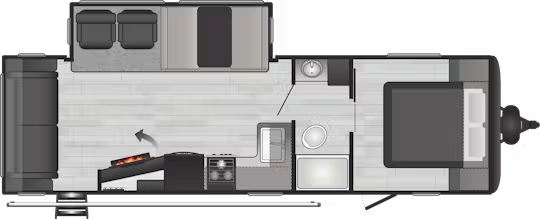 View 2021 Keystone Hideout Cottage 27RLSWE complete specs and manufacturer brochures