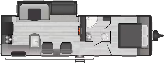 View 2021 Keystone Hideout Cottage 28RKSWE complete specs and manufacturer brochures
