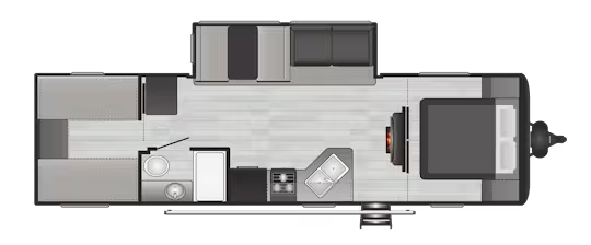View 2021 Keystone Hideout Cottage 290QB complete specs and manufacturer brochures
