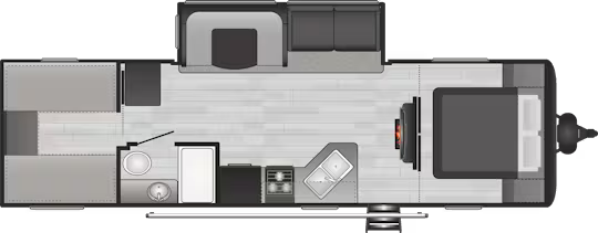 View 2021 Keystone Hideout Cottage 29BQWE complete specs and manufacturer brochures