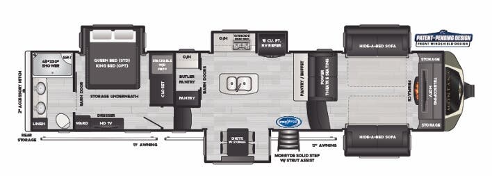 View 2021 Keystone Montana 3762BP complete specs and manufacturer brochures