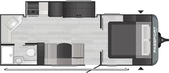 View 2021 Keystone Passport SL Series 229RKWE complete specs and manufacturer brochures