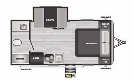 View 2021 Keystone Springdale Villa 1790FQ complete specs and manufacturer brochures