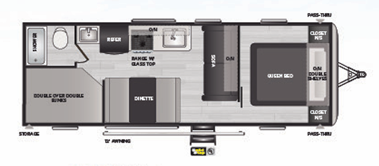 View 2021 Keystone Springdale Villa 260BH complete specs and manufacturer brochures