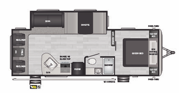 View 2021 Keystone Springdale Villa 266RL complete specs and manufacturer brochures