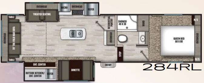 View 2021 Shasta Phoenix Lite 284RL complete specs and manufacturer brochures